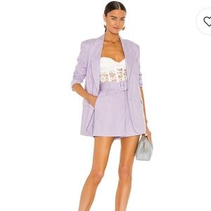 NWT Bardot Linen Short in Lilac